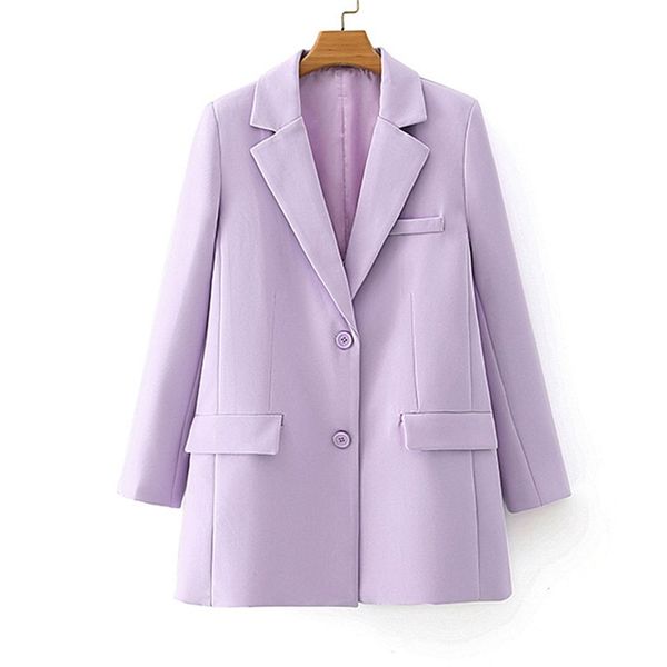 women violet blazer jacket casual work suit coat office lady fashion pockets long sleeve blazers female 210915, White;black
women violet blazer jacket casual work suit coat office lady fashion pockets long sleeve blazers female 210915, White;black