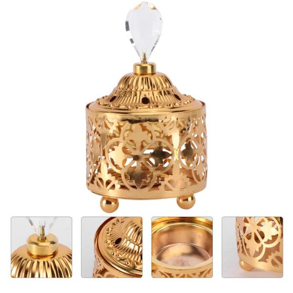 fragrance lamps 1pc metal incense burner european style holder for home office (golden)
fragrance lamps 1pc metal incense burner european style holder for home office (golden)