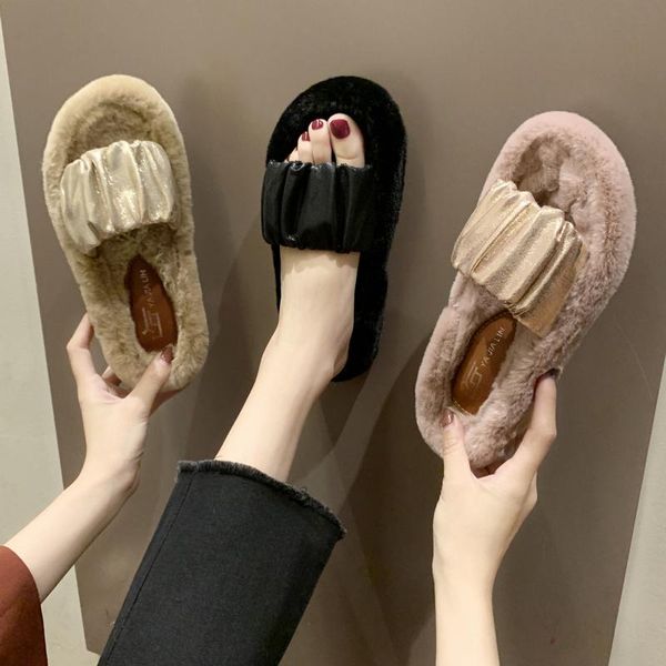 slippers 2021 women fur woman flats open toe slides ladies fashion outside shoes female soft suede comfortable zapatos de mujer, Black
slippers 2021 women fur woman flats open toe slides ladies fashion outside shoes female soft suede comfortable zapatos de mujer, Black