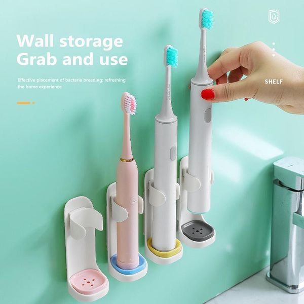 hooks & rails 1pc creative traceless stand rack toothbrush organizer electric wall-mounted shelf space saving bathroom accessories
hooks & rails 1pc creative traceless stand rack toothbrush organizer electric wall-mounted shelf space saving bathroom accessories