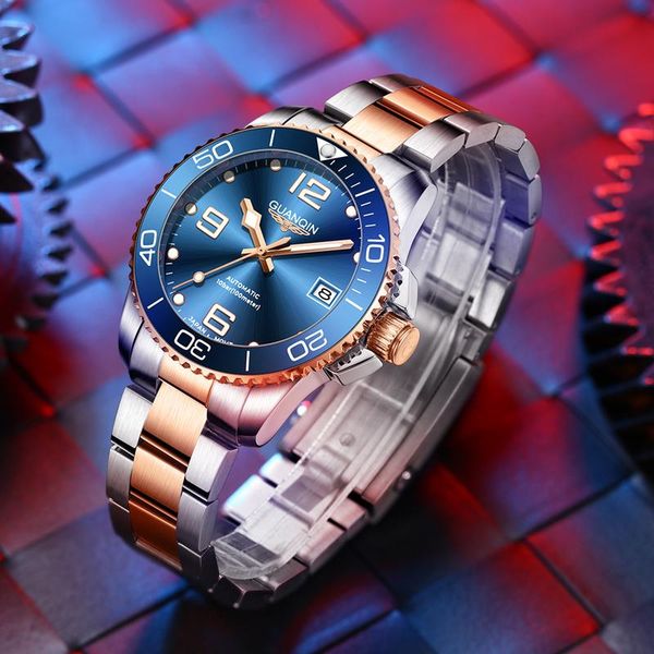 wristwatches 2021 guanqin mens watches automatic watch for men mechanical stainless steel nh35 reloj hombre, Slivery;brown
wristwatches 2021 guanqin mens watches automatic watch for men mechanical stainless steel nh35 reloj hombre, Slivery;brown