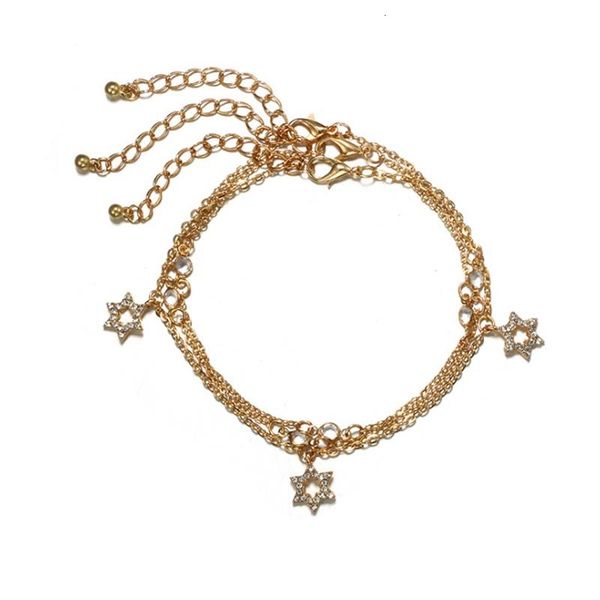 bohemian key star round tassel crystal chain pendant multilayer anklet womens beach party fashion jewelry accessories, Red;blue
bohemian key star round tassel crystal chain pendant multilayer anklet womens beach party fashion jewelry accessories, Red;blue