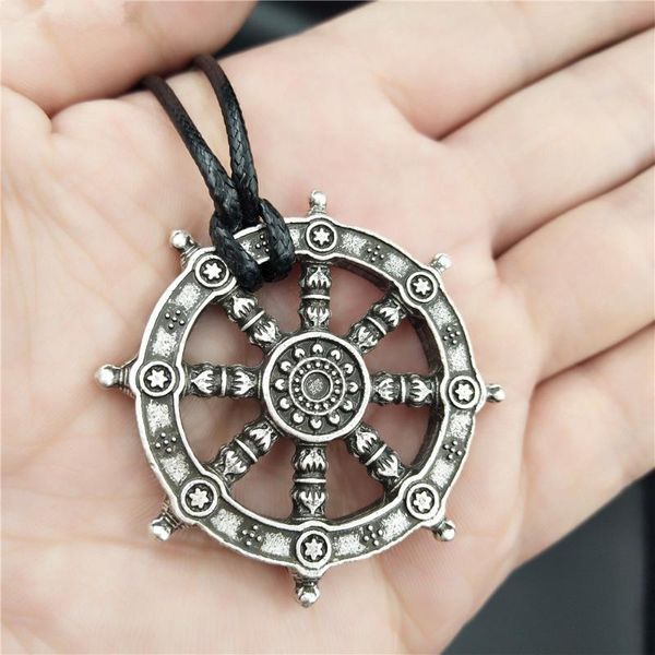 pendant necklaces wheel of life samsara buddhist talisman and amulet buddha necklace dharma religious jewelry, Silver
pendant necklaces wheel of life samsara buddhist talisman and amulet buddha necklace dharma religious jewelry, Silver