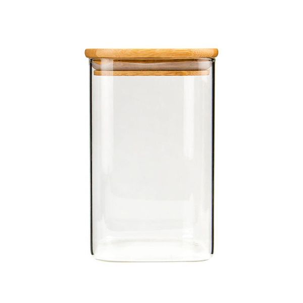 storage bottles & jars 1pc square glass jar grain canister sealed food container for loose tea coffee bean (950ml/750ml/550ml)
storage bottles & jars 1pc square glass jar grain canister sealed food container for loose tea coffee bean (950ml/750ml/550ml)