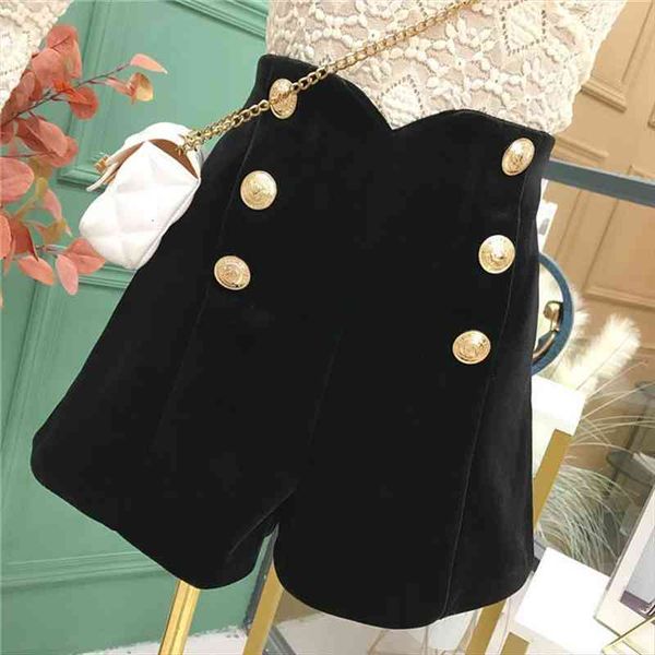 corduroy winter autumn women short high waist vintage buttons korean pantalones cortos de mujer kz889, White;black
corduroy winter autumn women short high waist vintage buttons korean pantalones cortos de mujer kz889, White;black
