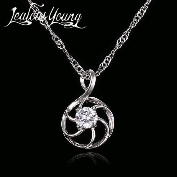 Fashion Round Crystal Necklace Women CZ Stone Gothic Pendant Jewelry For Girl Friend Gift Collar AN089 Chains, Silver
Fashion Round Crystal Necklace Women CZ Stone Gothic Pendant Jewelry For Girl Friend Gift Collar AN089 Chains, Silver