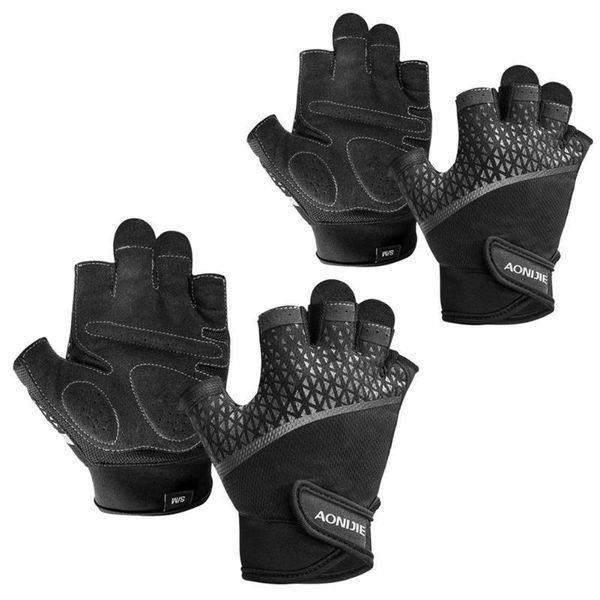 sports gloves outdoor cycling anti-slip breathable men women half finger climbing, Black
sports gloves outdoor cycling anti-slip breathable men women half finger climbing, Black