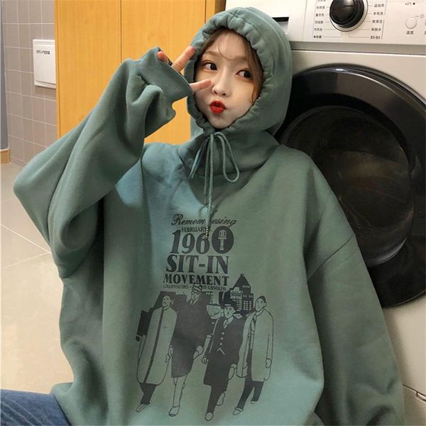 women's hoodies & sweatshirts female korean kawaii cute loose lazy letter sweatshirt japanese harajuku ulzzang vintage clothing for wom, Black
women's hoodies & sweatshirts female korean kawaii cute loose lazy letter sweatshirt japanese harajuku ulzzang vintage clothing for wom, Black