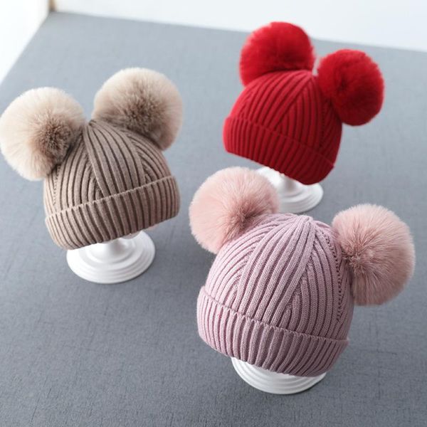 caps & hats baby stuff double pompom hat winter knitted kids girl warm thicker children infant beanie cap bonnet casquette enfant, Yellow
caps & hats baby stuff double pompom hat winter knitted kids girl warm thicker children infant beanie cap bonnet casquette enfant, Yellow