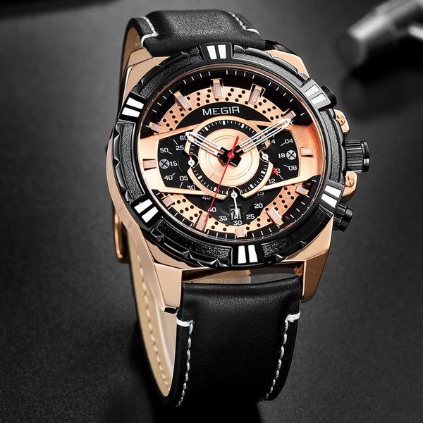 wristwatches megir sport chronograph quartz watch mens watches men causal waterproof relogio masculino erkek kol saati, Slivery;brown
wristwatches megir sport chronograph quartz watch mens watches men causal waterproof relogio masculino erkek kol saati, Slivery;brown