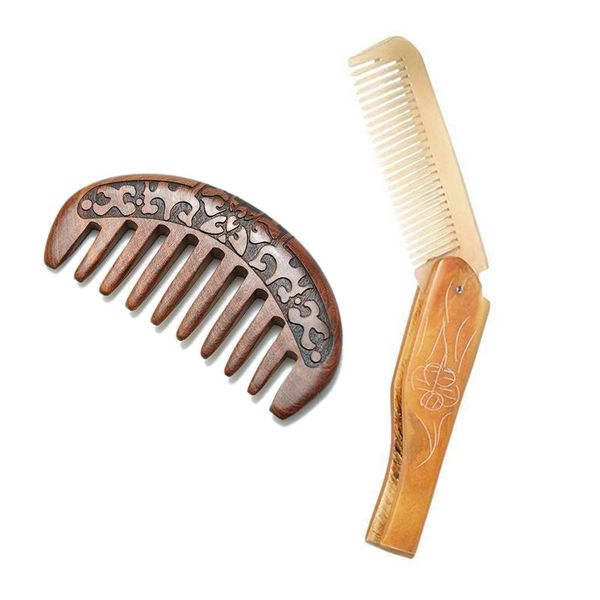 mini collapsible hair comb beard for men with wooden natural comb-anti static massage through the brushes, Silver
mini collapsible hair comb beard for men with wooden natural comb-anti static massage through the brushes, Silver