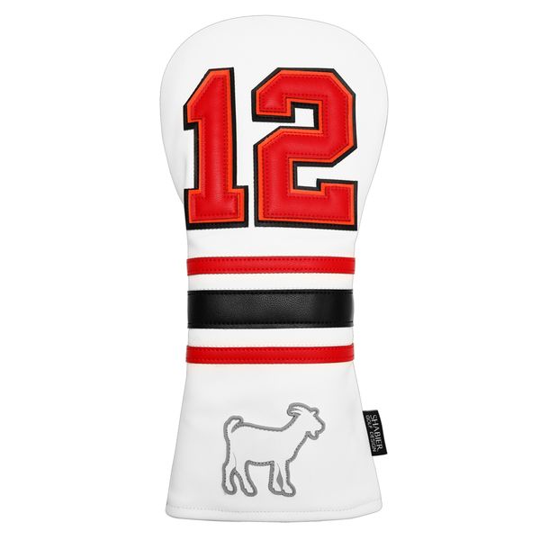 white pu leather number 12 golf club headcover covers for 400cc, 420cc, 440cc, 460cc,500cc driver
white pu leather number 12 golf club headcover covers for 400cc, 420cc, 440cc, 460cc,500cc driver