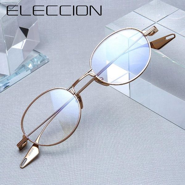 fashion sunglasses frames eleccion b titanium oval eyewear frame women retro small circle prescription myopia optical eyeglasse, Black
fashion sunglasses frames eleccion b titanium oval eyewear frame women retro small circle prescription myopia optical eyeglasse, Black