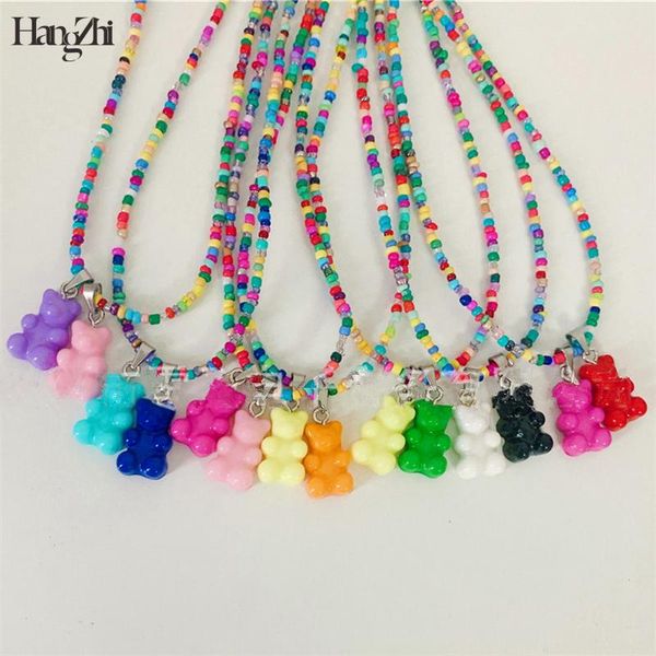 chains hangzhi 2021 y2k colorful beads bear resin acrylic pendant necklace for women girls party jewelry gifts, Silver
chains hangzhi 2021 y2k colorful beads bear resin acrylic pendant necklace for women girls party jewelry gifts, Silver