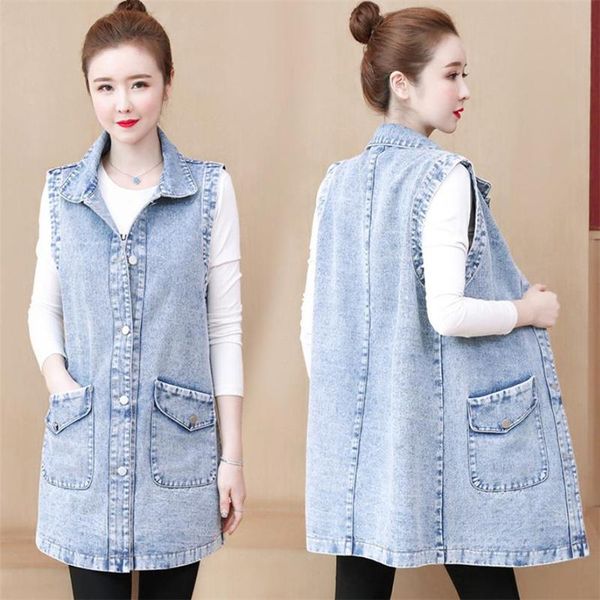 women's vests woman vest denim style sleeveless coats temperament jacket wholesale, Black;white
women's vests woman vest denim style sleeveless coats temperament jacket wholesale, Black;white