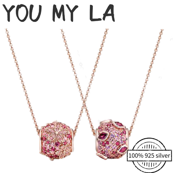 chains 100% 925 silver jewelry necklace for women rose flower fit original pando shining ziron timeless series anniversary'
chains 100% 925 silver jewelry necklace for women rose flower fit original pando shining ziron timeless series anniversary'