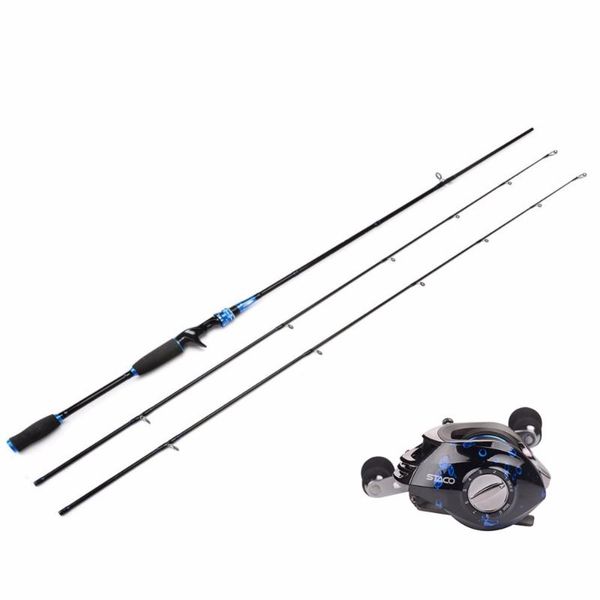 hiumi 2 pieces casting fishing rod pole with baitcasting reel two tips m ml lure and combo boat rods
hiumi 2 pieces casting fishing rod pole with baitcasting reel two tips m ml lure and combo boat rods