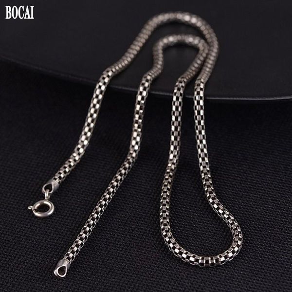 chains bocai pure s925 silver jewelry necklace for man and woman retro women's fashion bag valley chain men clavicle
chains bocai pure s925 silver jewelry necklace for man and woman retro women's fashion bag valley chain men clavicle