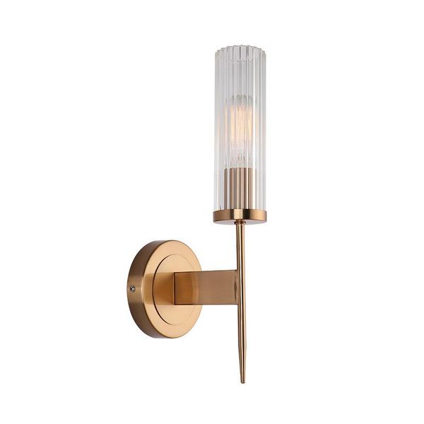 contemporary 1-light bronze brass gold metal and rubbed glass tube wall sconce for living room hallway bedside lighting fixture lamp
contemporary 1-light bronze brass gold metal and rubbed glass tube wall sconce for living room hallway bedside lighting fixture lamp