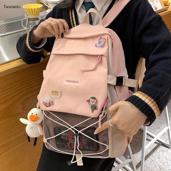backpack classic fashion women kawaii girl mochila bookbag for teenager school bag female nylon cute waterproof rucksack
backpack classic fashion women kawaii girl mochila bookbag for teenager school bag female nylon cute waterproof rucksack