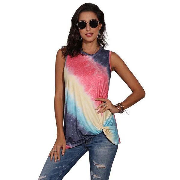 women's t-shirt 2021 summer women sleeveless t shirts o neck tie-dye off shoulder lady casual streetwear plus size femme tee shirt, White
women's t-shirt 2021 summer women sleeveless t shirts o neck tie-dye off shoulder lady casual streetwear plus size femme tee shirt, White