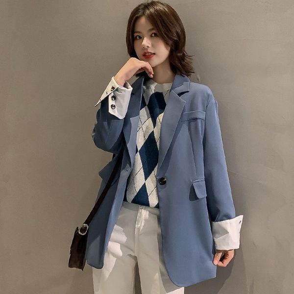 fall suit jacket women blazer femme mujer elegant plus size office wear long sleeve bleizer femeninos women's suits & blazers, White;black
fall suit jacket women blazer femme mujer elegant plus size office wear long sleeve bleizer femeninos women's suits & blazers, White;black