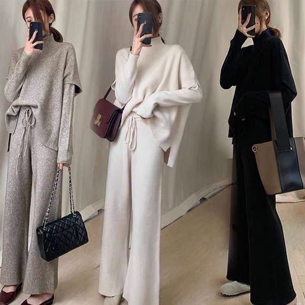 women's two piece pants female summer sweater 3 piece defines womens elegnat women's knitted or crocheted suits knitting sweaters, White
women's two piece pants female summer sweater 3 piece defines womens elegnat women's knitted or crocheted suits knitting sweaters, White