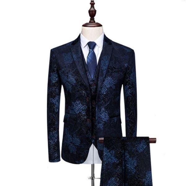 men's suits & blazers 2021 fashion color printed menswear tuxedo graduation gown wedding dress set 3 pieces m-6xl, White;black
men's suits & blazers 2021 fashion color printed menswear tuxedo graduation gown wedding dress set 3 pieces m-6xl, White;black