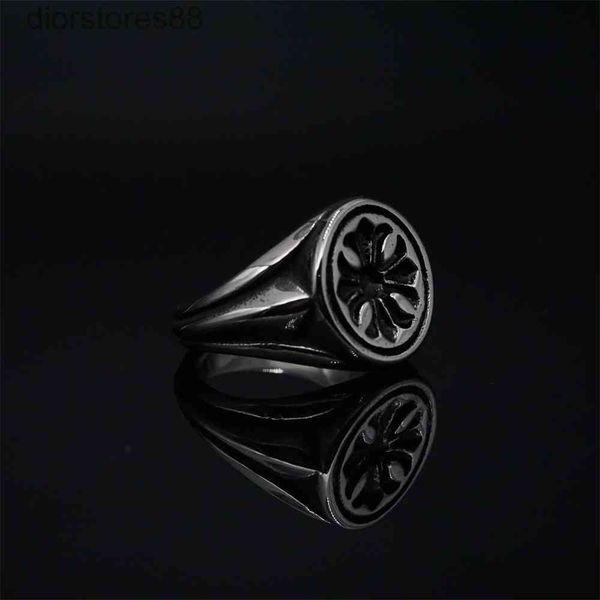 ring ch crosin punk cross titanium steel japanese and korean fashion men women pull the personalized military flower, Silver
ring ch crosin punk cross titanium steel japanese and korean fashion men women pull the personalized military flower, Silver
