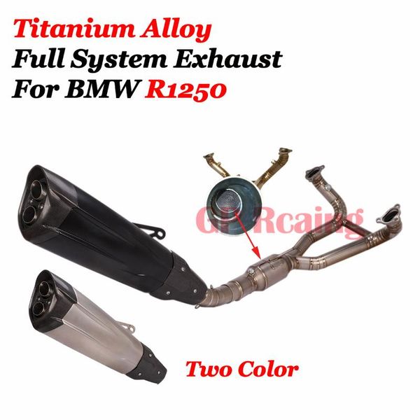 motorcycle exhaust system slip on for r1250 gs titanium alloy modified motorbike escape db killer front mid link pipe 2 holes
motorcycle exhaust system slip on for r1250 gs titanium alloy modified motorbike escape db killer front mid link pipe 2 holes