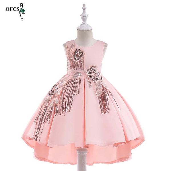 girl's dresses girls applique sequins dress summer girl floral princess party children clothing wedding baby clothes 4-12 y retail, Red;yellow
girl's dresses girls applique sequins dress summer girl floral princess party children clothing wedding baby clothes 4-12 y retail, Red;yellow