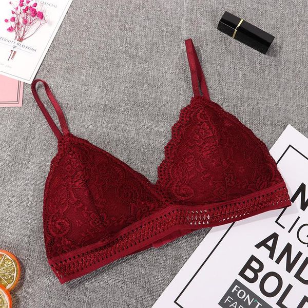 bras lingerie soft push up women 1/2pcs french style bralette seamless deep v lace bra wireless thin underwear, Red;black
bras lingerie soft push up women 1/2pcs french style bralette seamless deep v lace bra wireless thin underwear, Red;black