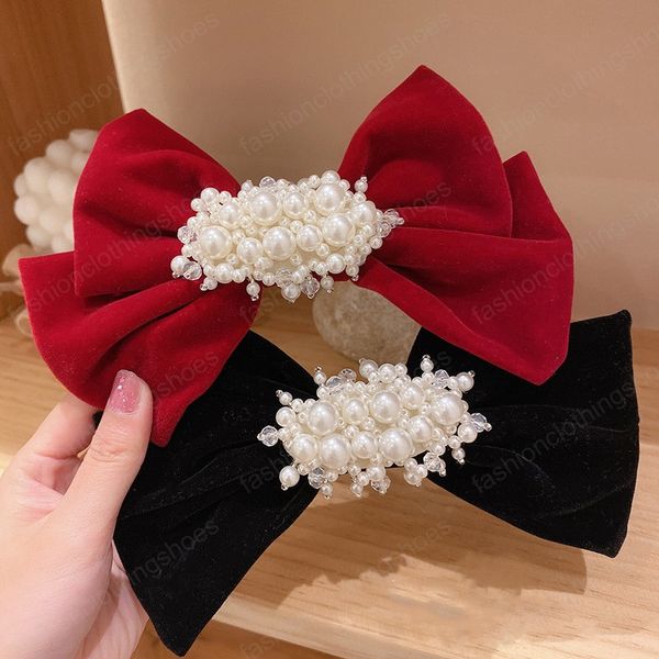 winter fashion velvet barrette bow hairpin for women girl rhinestone crystal pearl big hair clip headwear hair accessories, Slivery;white
winter fashion velvet barrette bow hairpin for women girl rhinestone crystal pearl big hair clip headwear hair accessories, Slivery;white
