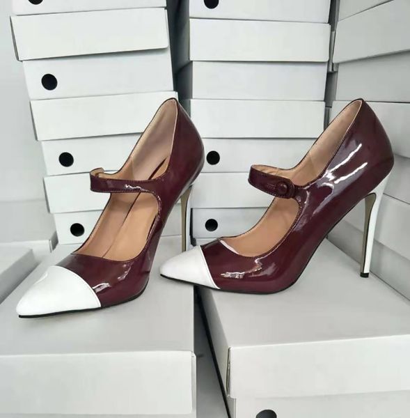 handmade real pictures womens stiletto high heels dress shoes mary janes patchwork leather pointed-toe evening party prom fashion court pump, Black
handmade real pictures womens stiletto high heels dress shoes mary janes patchwork leather pointed-toe evening party prom fashion court pump, Black