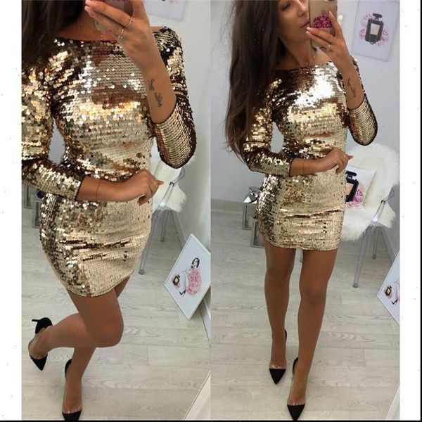 formal evening party women dress sequin club short vestidos autumn golden sequins bodycon, Black;gray
formal evening party women dress sequin club short vestidos autumn golden sequins bodycon, Black;gray