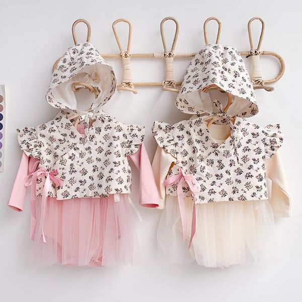 autumn winter born infant baby girls rompers clothing floral waistcoat kids girl long sleeve clothes sets, White
autumn winter born infant baby girls rompers clothing floral waistcoat kids girl long sleeve clothes sets, White