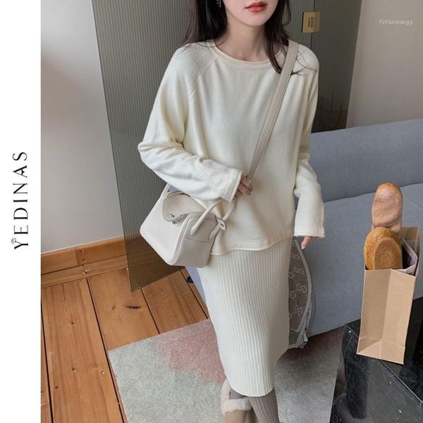 yedinas knitted sweater and skirt two piece set women slim fit skirts 2 sets womens outfits casual solid suit women's tracksuits, Gray
yedinas knitted sweater and skirt two piece set women slim fit skirts 2 sets womens outfits casual solid suit women's tracksuits, Gray