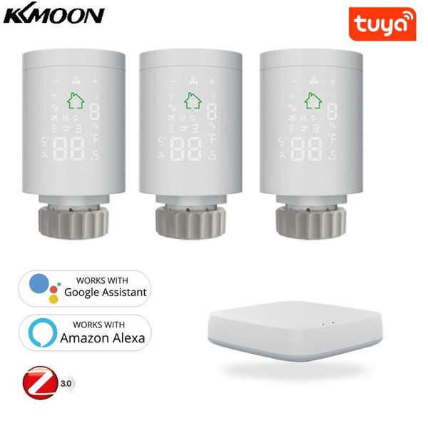 smart home control tuya zigbee3.0 radiator actuator programmable thermostat valve temperature controller voice alexa
smart home control tuya zigbee3.0 radiator actuator programmable thermostat valve temperature controller voice alexa