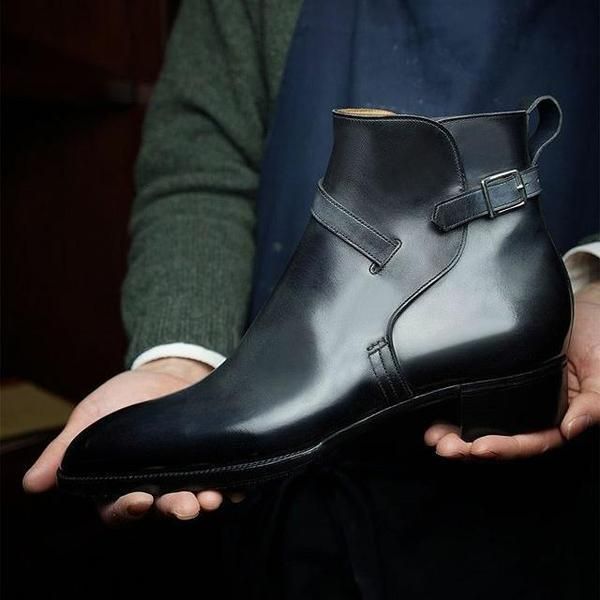 dress shoes botas masculinas moda casual de salto baixo tornozelo alta fivela cinta botas negócios martin all-match sapatos masculinos z62j, Black
dress shoes botas masculinas moda casual de salto baixo tornozelo alta fivela cinta botas negócios martin all-match sapatos masculinos z62j, Black
