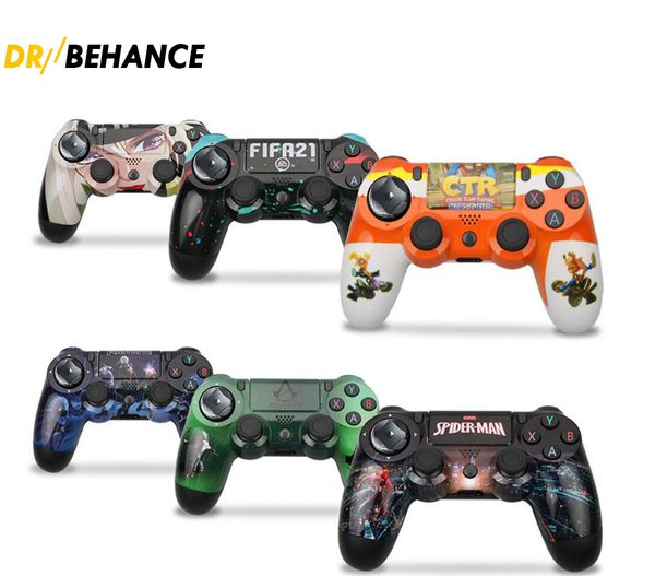 new camouflage ps4 wireless bluetooth controller vibration joystick gamepad game controllers for sony play station with box package 6 color
new camouflage ps4 wireless bluetooth controller vibration joystick gamepad game controllers for sony play station with box package 6 color