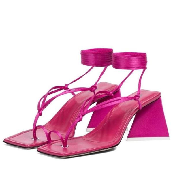 lace up women dress shoe wedding party silk rosy square toe summer heel shoes chunky sandals big size .5, Black
lace up women dress shoe wedding party silk rosy square toe summer heel shoes chunky sandals big size .5, Black