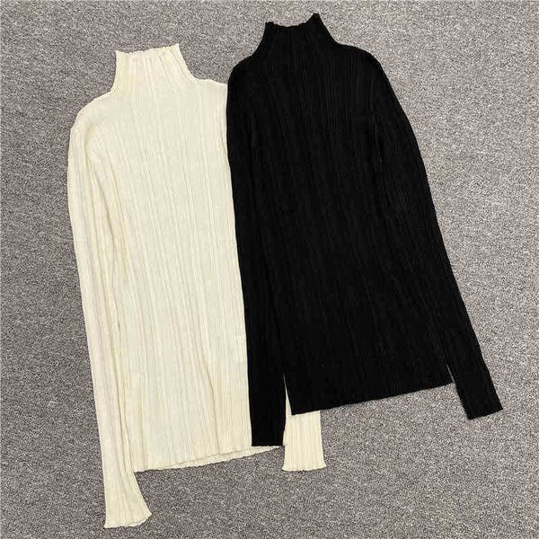 women's sweaters sweaters women long sleeve sweater turtleneck thin simple kni cqdz, White;black
women's sweaters sweaters women long sleeve sweater turtleneck thin simple kni cqdz, White;black