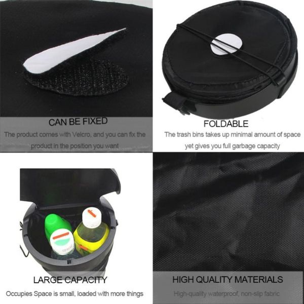 car organizer fold storage bucket truck bin- black
car organizer fold storage bucket truck bin- black