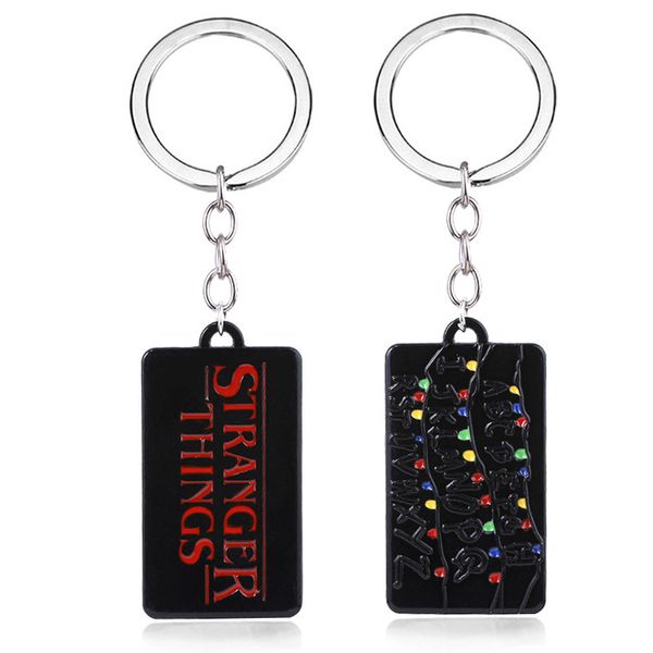 TV Series Stranger Things Letters Symbol Logo Eleven 11 Alphabet Double-sided Alloy Key Chains Keychain Keyring Key Chain Keyfob
TV Series Stranger Things Letters Symbol Logo Eleven 11 Alphabet Double-sided Alloy Key Chains Keychain Keyring Key Chain Keyfob