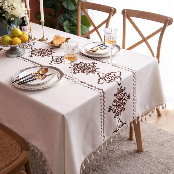 table cloth european flower tassel embroidered tablecloth dining dust cover for banquet party home decor textile 135*300cm
table cloth european flower tassel embroidered tablecloth dining dust cover for banquet party home decor textile 135*300cm