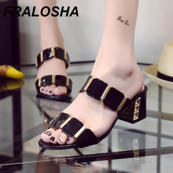 women casual sandals summer fashion fish mouth thick bottom with high heel word slippers, Black
women casual sandals summer fashion fish mouth thick bottom with high heel word slippers, Black