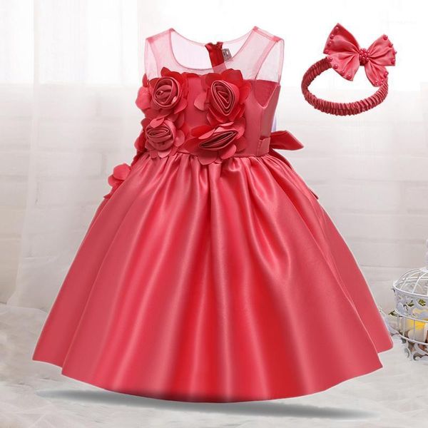 girl's dresses flower baby dress summer sleeveless 0-2 years old infant girl princess birthday party toddler christening clothes1, Red;yellow
girl's dresses flower baby dress summer sleeveless 0-2 years old infant girl princess birthday party toddler christening clothes1, Red;yellow