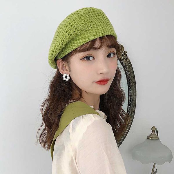hats, scarves & gloves sets autumn women's hat korean knitted beret japanese literary retro british trendsetter artist, Blue;gray
hats, scarves & gloves sets autumn women's hat korean knitted beret japanese literary retro british trendsetter artist, Blue;gray