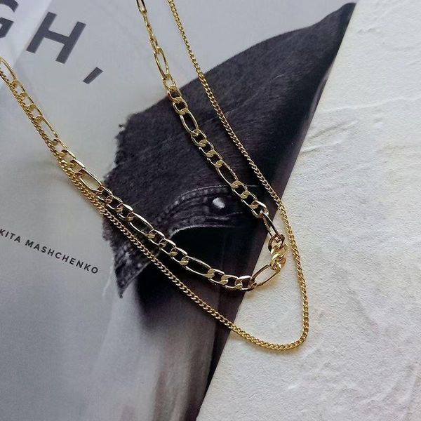 chains gold no pendant lock clasp bohemian ladies necklace fashion party accessories daily matching jewelry, Silver
chains gold no pendant lock clasp bohemian ladies necklace fashion party accessories daily matching jewelry, Silver