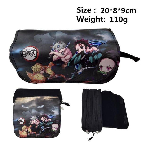 fashion make up bag pencil case demon slayer cartoon cosmetic student stationery pouch bags & cases
fashion make up bag pencil case demon slayer cartoon cosmetic student stationery pouch bags & cases